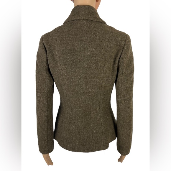 Ralph Lauren Purple Label Womens 4 Sweater Cardigan Green Wool Cashmere Jacket - Picture 4 of 12